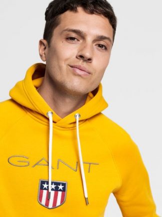 gant yellow hoodie