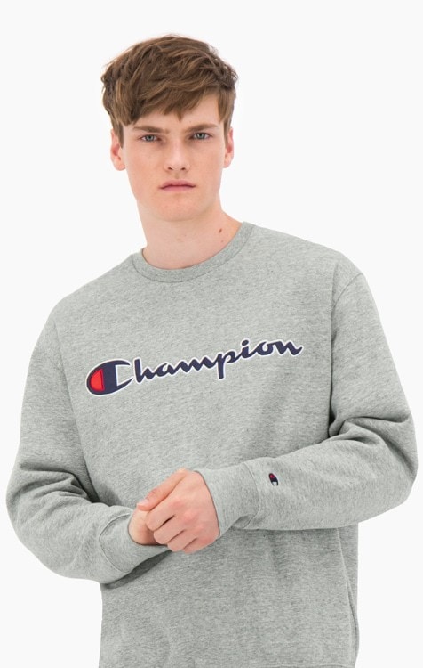 champion gray sweater